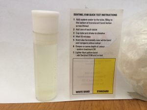 Inhibitor testing kit